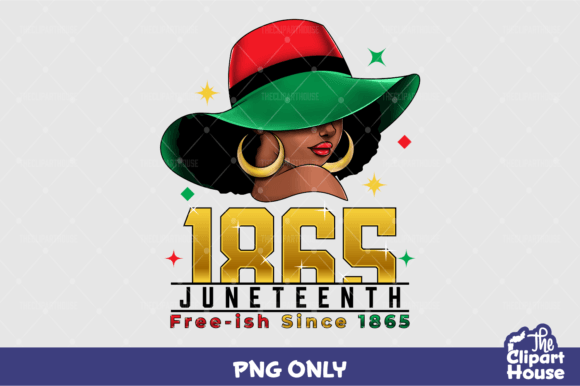 1865 Juneteenth Black Woman