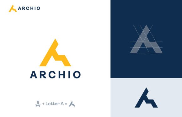 Archio Letter A Logo for Modern Branding