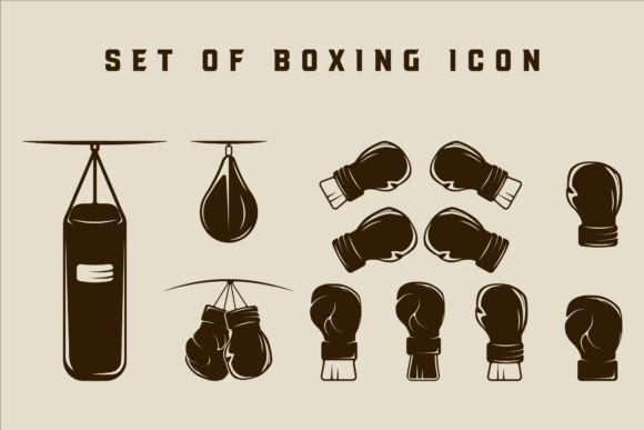 Boxing Icon Vector Illustration