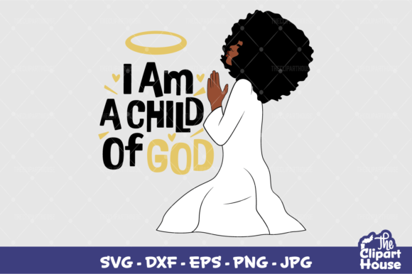 I Am a Child of God Prayer Graphics