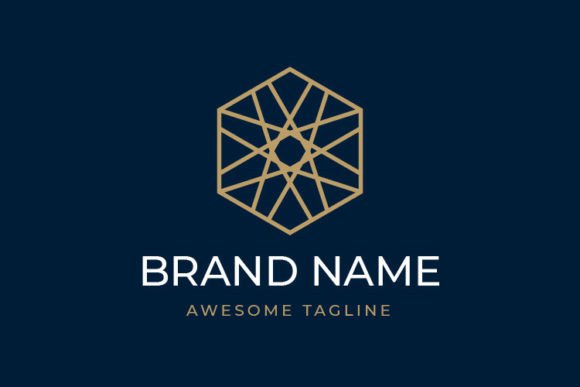 Luxury Abstract Logo Template: Graphics & Logos