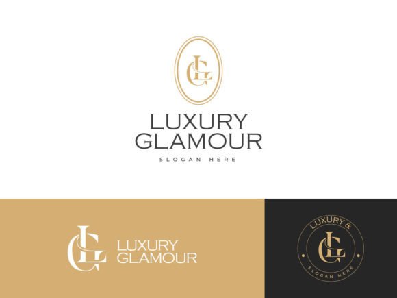 Luxury Letter LG Graphics for Logos