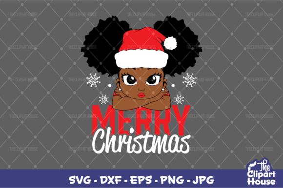Merry Christmas Girl Leaning Graphics for Crafts